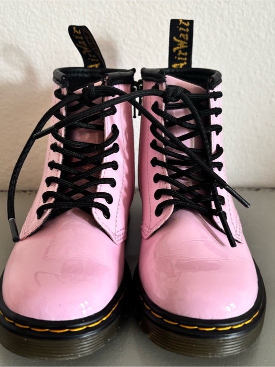 Dr. Martens Other - Dr. Martens Pink Patent Lace-Up Combat Boots